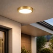 Plafonierade baie  Rabalux SHAUN PLUS plastic, alb, auriu, LED, 4000K, 30W, 3000lm, IP44 - 75079
