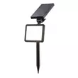 Lampa solara decor Rabalux Kelna plastic, negru, alb, LED, 4000K, 9,6W, 200lm, IP44 - 77011