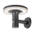 Lampa solara cu senzor Rabalux Botev metal, plastic, antracit, alb, LED, 4000K, 10W, 250lm, IP44 - 77017