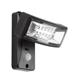 Lampa solara cu senzor Rabalux Valpovo plastic, negru, transparent, LED, 4000K, 2,4W, 250lm, IP44 - 77019