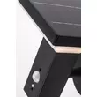 Aplica de perete solara de exterior cu senzor Rabalux GELEEN metal, plastic, negru, alb, LED, 3000K, 4W, 400lm, IP44 - 77044
