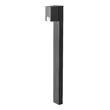 Lampadar exterior Rabalux CERNON metal, plastic, negru, alb, GU10, IP44 - 77056