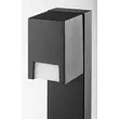 Lampadar exterior Rabalux CERNON metal, plastic, negru, alb, GU10, IP44 - 77056