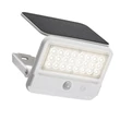 Aplica de perete solara de exterior cu senzor Rabalux FLAXTON plastic, alb, transparent, LED, 4000K, 7W, 700lm, IP54 - 77090