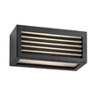 Aplica de perete exterioara Rabalux LUBLIN metal, plastic, negru, alb, LED, 4000K, 10W, 480lm, IP54 - 77100