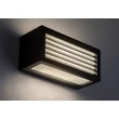 Aplica de perete exterioara Rabalux LUBLIN metal, plastic, negru, alb, LED, 4000K, 10W, 480lm, IP54 - 77100