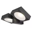 Aplica de perete exterioara Rabalux TELDE metal, sticla, antracit, transparent, LED, 3000K, 14W, 900lm, IP54 - 77101