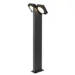 Aplica de perete exterioara Rabalux TELDE metal, sticla, antracit, transparent, LED, 3000K, 14W, 900lm, IP54 - 77102