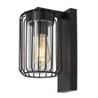 Aplica de perete exterioara Rabalux TARPA metal, plastic, negru, transparent, E27, IP44 - 77106