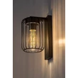 Aplica de perete exterioara Rabalux TARPA metal, plastic, negru, transparent, E27, IP44 - 77106