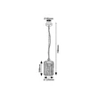 Pendul exterior Rabalux TARPA metal, plastic, negru, transparent, E27, IP44 - 77107