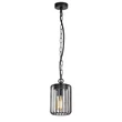 Pendul exterior Rabalux TARPA metal, plastic, negru, transparent, E27, IP44 - 77107
