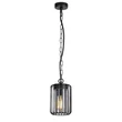 Pendul exterior Rabalux TARPA metal, plastic, negru, transparent, E27, IP44 - 77107
