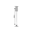kültéri állólámpa Rabalux TARPA metal, plastic, negru, transparent, E27, IP44 - 77108