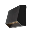 Aplica de perete exterioara Rabalux IBAR plastic, negru, transparent, LED, 3W, 250lm, 3000K, IP54 - 77109