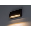 Aplica de perete exterioara Rabalux IBAR plastic, negru, transparent, LED, 3W, 250lm, 3000K, IP54 - 77109