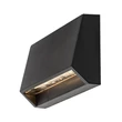 Aplica de perete exterioara Rabalux IBAR plastic, negru, transparent, LED, 3W, 250lm, 3000K, IP54 - 77109