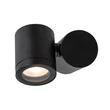 Aplica de perete exterioara Rabalux ENOL metal, sticla, negru, transparent, GU10, IP44 - 77110