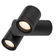 Aplica de perete exterioara Rabalux ENOL metal, sticla, negru, transparent, GU10, IP44 - 77111