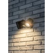 Aplica de perete exterioara Rabalux ENOL metal, sticla, negru, transparent, GU10, IP44 - 77111