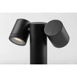 Lampadar exterior Rabalux ENOL metal, sticla, negru, transparent, GU10, IP44 - 77113