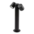 Lampadar exterior Rabalux ENOL metal, sticla, negru, transparent, GU10, IP44 - 77113