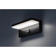 Aplica de perete exterioara cu senzor de miscare Rabalux ZARAGOZA plastic, negru, alb, LED, 9W, 800lm, 2700K-4000K-6500K, IP54 - 77115