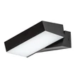 Aplica de perete exterioara Rabalux LAXA plastic, negru, alb, LED, 14W, 1400lm, 2700K-4000K-6500K, IP54 - 77121