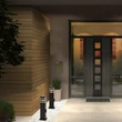 Lampadar exterior Rabalux ANKARA metal, plastic, negru, transparent, E27, IP44 - 77122