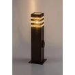 Lampadar exterior Rabalux ANKARA metal, plastic, negru, transparent, E27, IP44 - 77122