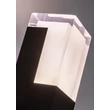Aplica de perete exterioara Rabalux DARVAS metal, plastic, negru, transparent, LED, 12W, 830lm, 2700K-4000K-6000K, IP54 - 77127