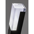 Lampadar exterior Rabalux DARVAS metal, plastic, negru, transparent, LED, 7W, 450lm, 2700K-4000K-6000K, IP54 - 77128
