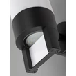 Aplica de perete exterioara Rabalux LEITHA metal, plastic, negru, alb, LED, 12W, 740lm, 3000K, IP44 - 77130