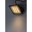 Lampa solara Rabalux MELK plastic, negru, transparent, LED, 6.5W, 1000lm, 3000K-4000K-6500K, IP65 - 77141