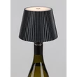 Lampa decor Rabalux BURDUR plastic, negru, transparent, LED, 2W, 180lm, 3000K, IP44 - 77142