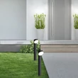 Lampadar exterior Rabalux WENGEN metal, plastic, negru, alb, LED, 12W, 790lm, 3000K, IP54 - 77149