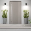Aplica de perete exterioara Rabalux URFA plastic, negru, alb, LED, 9W, 900lm, 2700K-4000K-6500K, IP65 - 77154