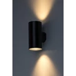 Aplica de perete exterioara Rabalux URFA plastic, negru, alb, LED, 18W, 1800lm, 2700K-4000K-6500K, IP65 - 77155
