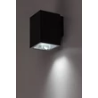 Aplica de perete exterioara Rabalux URFA plastic, negru, alb, LED, 9W, 900lm, 2700K-4000K-6500K, IP65 - 77156