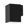 Aplica de perete exterioara Rabalux URFA plastic, negru, alb, LED, 9W, 900lm, 2700K-4000K-6500K, IP65 - 77156