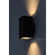 Aplica de perete exterioara Rabalux URFA plastic, negru, alb, LED, 18W, 1800lm, 2700K-4000K-6500K, IP65 - 77157
