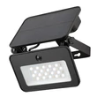 Lampa solara Rabalux TARCAL plastic, sticla, negru, alb, LED, 6W, 1000lm, 3000K-4000K-6500K, IP65 - 77159