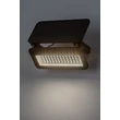 Lampa solara Rabalux TARCAL plastic, sticla, negru, alb, LED, 8W, 1200lm, 3000K-4000K-6500K, IP65 - 77160