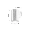 Aplica de perete exterioara Rabalux URFA plastic, alb, LED, 9W, 900lm, 2700K-4000K-6500K, IP65 - 77161