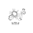 Lampa solara Rabalux ZIRC plastic, negru, transparent, LED, 3.6W, 35lm, 2700K, IP44 - 77165
