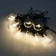 Lampa solara Rabalux ZIRC plastic, negru, transparent, LED, 3.6W, 35lm, 2700K, IP44 - 77165