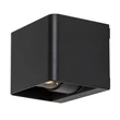 Aplica de perete exterioara Rabalux HALLSTATT metal, sticla, antracit, transparent, LED, 10W, 320lm, 3000K, IP54 - 77168