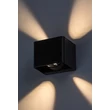 Aplica de perete exterioara Rabalux HALLSTATT metal, sticla, antracit, transparent, LED, 10W, 320lm, 3000K, IP54 - 77168