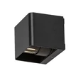 Aplica de perete exterioara Rabalux HALLSTATT metal, sticla, antracit, transparent, LED, 10W, 320lm, 3000K, IP54 - 77168