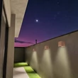 Aplica de perete exterioara Rabalux HALLSTATT metal, sticla, maro, transparent, LED, 10W, 320lm, 3000K, IP54 - 77169